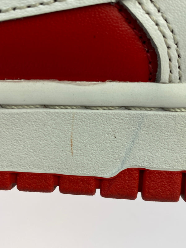 【中古品】【メンズ】 NIKE ナイキ DUNK LOW RETRO CHAMPIONSHIP RED DD1391-600 ダンク ロー レトロ チャンピオンシップ レッド 靴 シューズ スニーカー SNEAKER 160-260530-KS-02-min サイズ：28cm US10 カラー：レッド/ホワイト 万代Net店
