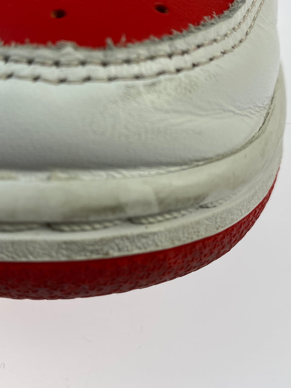 【中古品】【メンズ】 NIKE ナイキ DUNK LOW RETRO CHAMPIONSHIP RED DD1391-600 ダンク ロー レトロ チャンピオンシップ レッド 靴 シューズ スニーカー SNEAKER 160-260530-KS-02-min サイズ：28cm US10 カラー：レッド/ホワイト 万代Net店