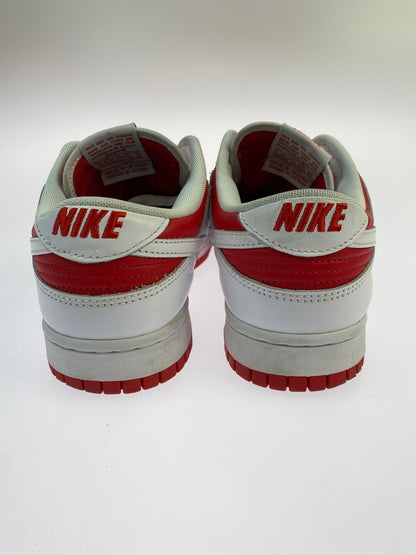【中古品】【メンズ】 NIKE ナイキ DUNK LOW RETRO CHAMPIONSHIP RED DD1391-600 ダンク ロー レトロ チャンピオンシップ レッド 靴 シューズ スニーカー SNEAKER 160-260530-KS-02-min サイズ：28cm US10 カラー：レッド/ホワイト 万代Net店