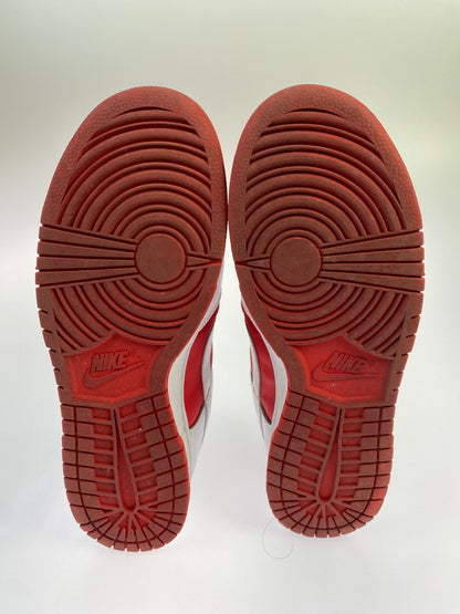 【中古品】【メンズ】 NIKE ナイキ DUNK LOW RETRO CHAMPIONSHIP RED DD1391-600 ダンク ロー レトロ チャンピオンシップ レッド 靴 シューズ スニーカー SNEAKER 160-260530-KS-02-min サイズ：28cm US10 カラー：レッド/ホワイト 万代Net店