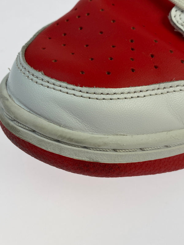 【中古品】【メンズ】 NIKE ナイキ DUNK LOW RETRO CHAMPIONSHIP RED DD1391-600 ダンク ロー レトロ チャンピオンシップ レッド 靴 シューズ スニーカー SNEAKER 160-260530-KS-02-min サイズ：28cm US10 カラー：レッド/ホワイト 万代Net店