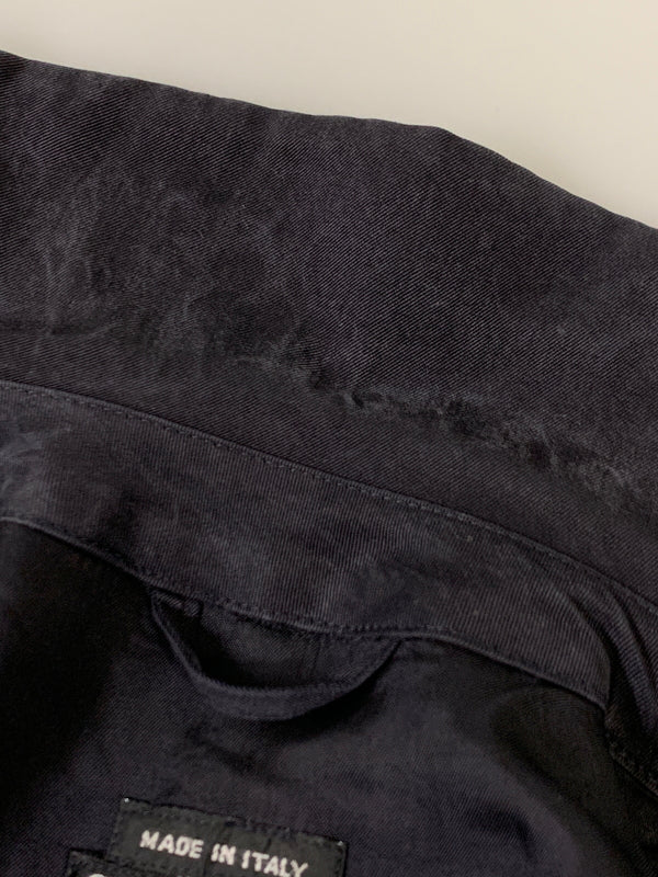 【中古品】【メンズ】 GIORGIO ARMANI ジョルジオ アルマーニ CHESTER COAT チェスターコート メンズ アウター コート 141-260530-KS-20-min カラー：ネイビー 万代Net店