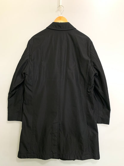 【中古品】【メンズ】 HUGO BOSS ヒューゴボス CHESTER COAT チェスターコート メンズ アウター チェスターフィールドコート ロングコート 147-260612-em-40-min サイズ：50 カラー：ブラック 万代Net店