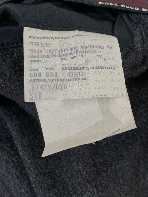 【中古品】【メンズ】 HUGO BOSS ヒューゴボス CHESTER COAT チェスターコート メンズ アウター チェスターフィールドコート ロングコート 147-260612-em-40-min サイズ：50 カラー：ブラック 万代Net店