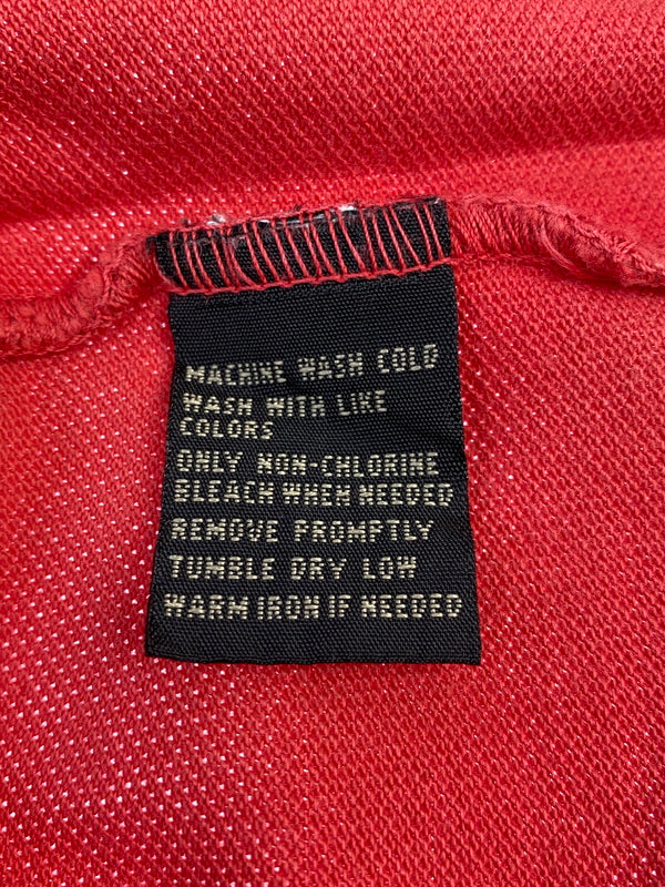 【中古品】【メンズ】 RRL ダブルアールエル POLO SHIRT ポロシャツ 半袖 ショートスリーブ 145-260531-AS-45-min サイズ：L カラー：オレンジ 万代Net店