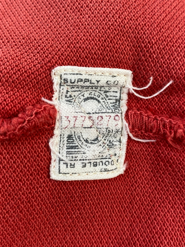 【中古品】【メンズ】 RRL ダブルアールエル POLO SHIRT ポロシャツ 半袖 ショートスリーブ 145-260531-AS-45-min サイズ：L カラー：オレンジ 万代Net店