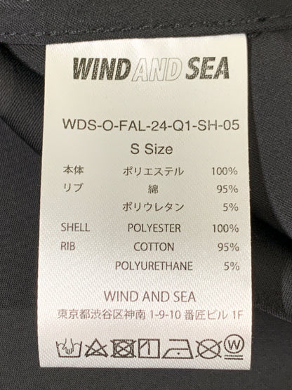 【中古品】【メンズ】 WIND AND SEA ウィンダンシー SD BOWLING SHIRT WDS-O-FAL-24-Q1-SH-05 エスディー ボウリングシャツ メンズ トップス 半袖シャツ 142-260530-KS-30-min サイズ：S カラー：ブラック 万代Net店