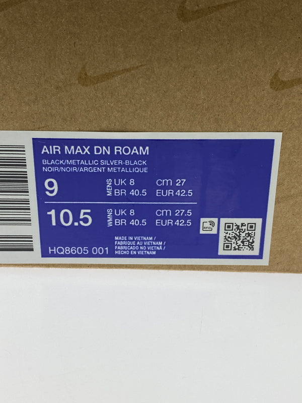 【中古品】【メンズ】 NIKE ナイキ HQ8605-001 AIR MAX DN ROAM 靴 シューズ スニーカー 160-260531-AS-65-min サイズ：27cm カラー：BLACK/METALLIC SILVER-BLACK 万代Net店
