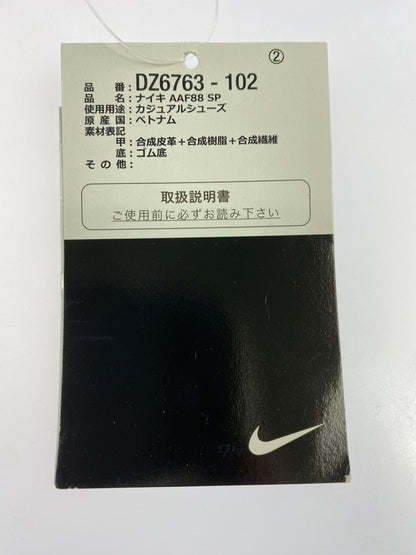 【中古美品】【メンズ】 NIKE ナイキ DZ6763-102 ×BILLIE EILISH AIR ALPHA FORCE 88 靴 シューズ スニーカー 160-260531-AS-66-min サイズ：28.5cm カラー：ホワイト/ブラック 万代Net店