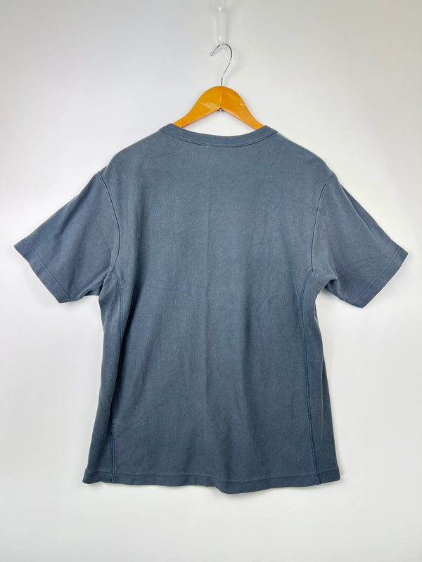 【中古品】【メンズ】 CHAMPION チャンピオン REVERSE WEAVE CREWNECK TEE C4-1388N リバースウィーブ クルーネック Tシャツ 半袖 トップス V字ガゼット 178-260620-kk-23-hon サイズ：XL カラー：チャコール 万代Net店