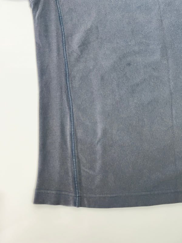 【中古品】【メンズ】 CHAMPION チャンピオン REVERSE WEAVE CREWNECK TEE C4-1388N リバースウィーブ クルーネック Tシャツ 半袖 トップス V字ガゼット 178-260620-kk-23-hon サイズ：XL カラー：チャコール 万代Net店