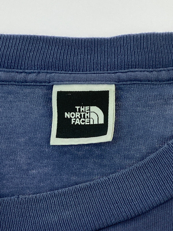 【中古品】【メンズ】 THE NORTH FACE ザ・ノースフェイス 90S PRINT TEE 半袖Tシャツ ショートスリーブ 144-260531-AS-42-min サイズ：XL カラー：ネイビー 万代Net店