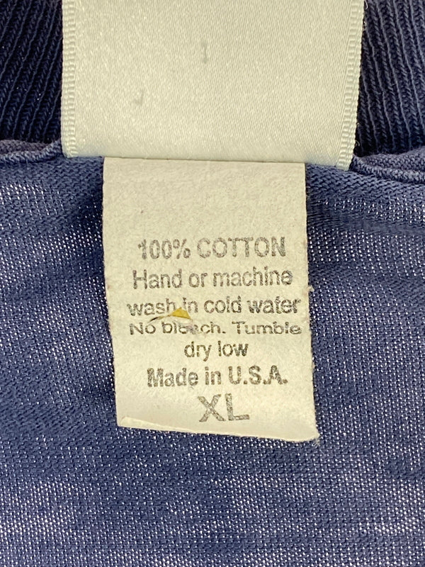 【中古品】【メンズ】 THE NORTH FACE ザ・ノースフェイス 90S PRINT TEE 半袖Tシャツ ショートスリーブ 144-260531-AS-42-min サイズ：XL カラー：ネイビー 万代Net店