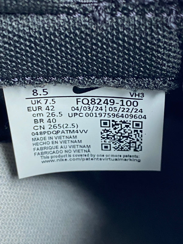 【中古品】【メンズ】 NIKE ナイキ FQ8249-100 DUNK LOW RETRO 靴 シューズ スニーカー 160-260531-AS-62-min サイズ：26.5cm カラー：WHITE/BLACK-WHITE 万代Net店