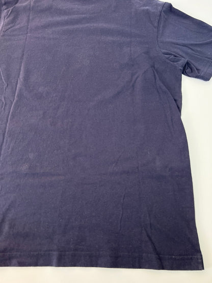 【中古品】【メンズ/レディース】 TOMMY HILFIGER トミーヒルフィガー S/S LOGO PRINT TEE ショートスリーブ ロゴ プリント Tシャツ 半袖 トップス 178-260620-kk-22-hon サイズ：XS カラー：ネイビー 万代Net店