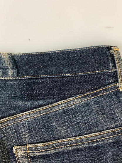 【中古品】【メンズ】 NEIGHBORHOOD ネイバーフッド MID STRAIGHT DENIM PANT 112DCNH-PTM02 ミッド ストレート デニムパンツ メンズ ボトムス ジーンズ 153-260612-em-51-min サイズ：S カラー：インディゴブルー 万代Net店