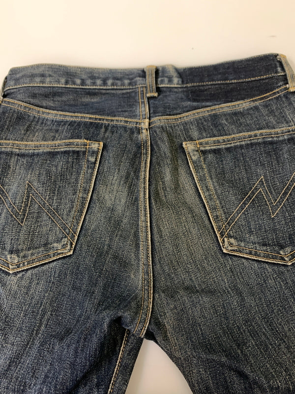 【中古品】【メンズ】 NEIGHBORHOOD ネイバーフッド MID STRAIGHT DENIM PANT 112DCNH-PTM02 ミッド ストレート デニムパンツ メンズ ボトムス ジーンズ 153-260612-em-51-min サイズ：S カラー：インディゴブルー 万代Net店