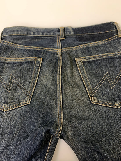 【中古品】【メンズ】 NEIGHBORHOOD ネイバーフッド MID STRAIGHT DENIM PANT 112DCNH-PTM02 ミッド ストレート デニムパンツ メンズ ボトムス ジーンズ 153-260612-em-51-min サイズ：S カラー：インディゴブルー 万代Net店