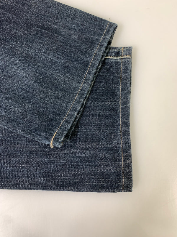 【中古品】【メンズ】 NEIGHBORHOOD ネイバーフッド MID STRAIGHT DENIM PANT 112DCNH-PTM02 ミッド ストレート デニムパンツ メンズ ボトムス ジーンズ 153-260612-em-51-min サイズ：S カラー：インディゴブルー 万代Net店