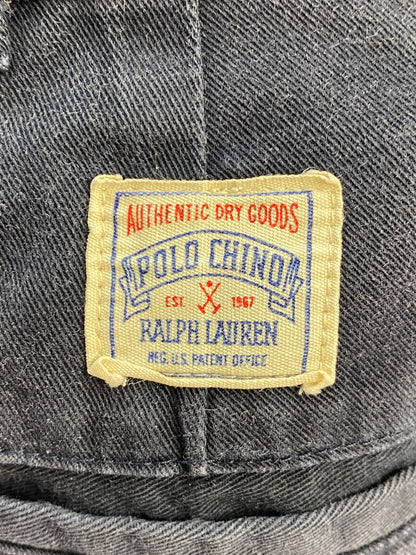 【現状渡し品】【メンズ】 POLO RALPH LAUREN ポロ・ラルフローレン 90S POLO CHINO TROUSERS 90年代 ポロ チノ トラウザーズ メンズ ボトムス チノパンツ チノパン 157-260612-em-33-min サイズ：34×32 カラー：ネイビー 万代Net店