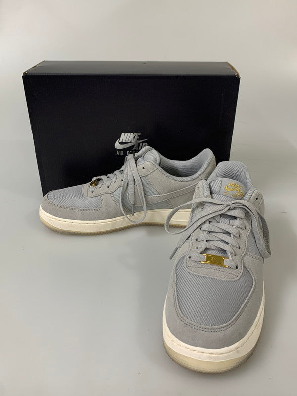 【中古品】【メンズ】 NIKE ナイキ AIR FORCE 1 LOW '07 LV8 FZ5222-001 エアフォース1 ロー スニーカー メンズ シューズ 靴 160-260603-em-10-min サイズ：28.0cm カラー：LIGHT SMOKE GREY METALLIC GOLD PALE IVORY 万代Net店