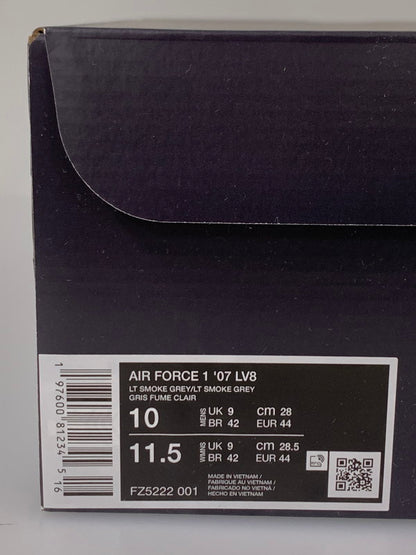 【中古品】【メンズ】 NIKE ナイキ AIR FORCE 1 LOW '07 LV8 FZ5222-001 エアフォース1 ロー スニーカー メンズ シューズ 靴 160-260603-em-10-min サイズ：28.0cm カラー：LIGHT SMOKE GREY METALLIC GOLD PALE IVORY 万代Net店