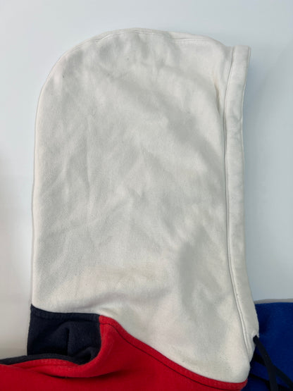 【中古品】【メンズ】 TOMMY HILFIGER トミーヒルフィガー COLORBLOCKED POPOVER HOODIE カラーブロックド ポップオーバーフーディー トップス パーカー 178-260620-kk-21-hon サイズ：XXL カラー：マルチカラー 万代Net店
