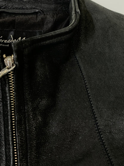 【中古品】【レディース】 TORNADO MART トルネードマート LEATHER JACKET レザー ジャケット メンズ アウター フルジップ 169-260612-em-41-min サイズ：M カラー：ブラック 万代Net店