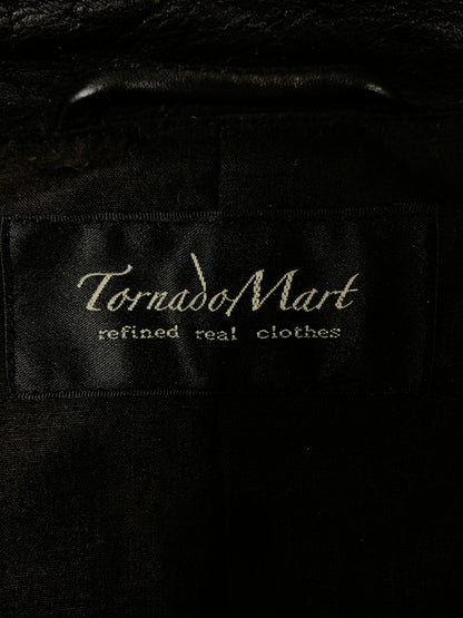 【中古品】【レディース】 TORNADO MART トルネードマート LEATHER JACKET レザー ジャケット メンズ アウター フルジップ 169-260612-em-41-min サイズ：M カラー：ブラック 万代Net店
