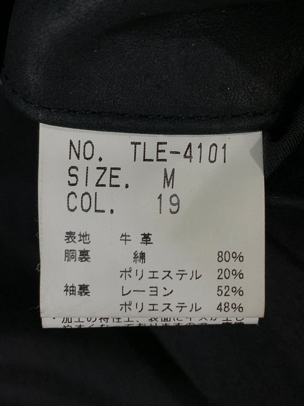 【中古品】【レディース】 TORNADO MART トルネードマート LEATHER JACKET レザー ジャケット メンズ アウター フルジップ 169-260612-em-41-min サイズ：M カラー：ブラック 万代Net店