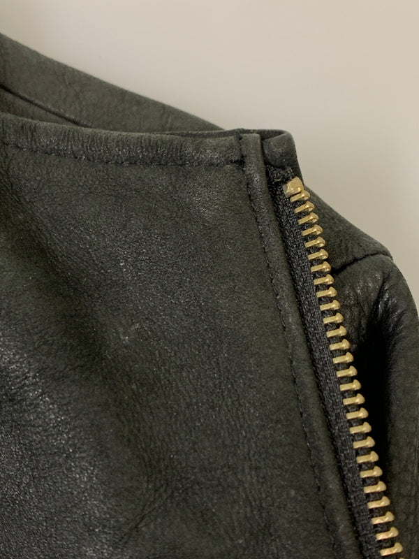 【中古品】【レディース】 TORNADO MART トルネードマート LEATHER JACKET レザー ジャケット メンズ アウター フルジップ 169-260612-em-41-min サイズ：M カラー：ブラック 万代Net店