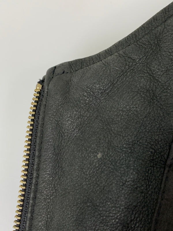 【中古品】【レディース】 TORNADO MART トルネードマート LEATHER JACKET レザー ジャケット メンズ アウター フルジップ 169-260612-em-41-min サイズ：M カラー：ブラック 万代Net店