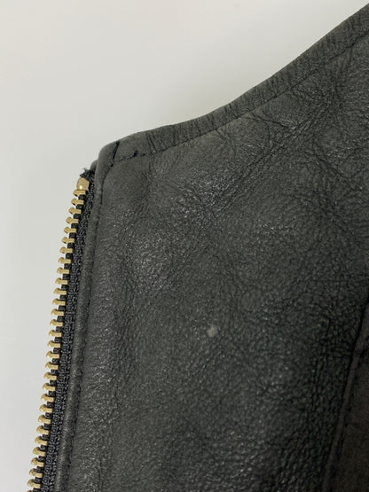 【中古品】【レディース】 TORNADO MART トルネードマート LEATHER JACKET レザー ジャケット メンズ アウター フルジップ 169-260612-em-41-min サイズ：M カラー：ブラック 万代Net店