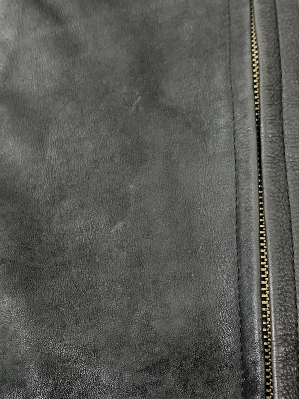 【中古品】【レディース】 TORNADO MART トルネードマート LEATHER JACKET レザー ジャケット メンズ アウター フルジップ 169-260612-em-41-min サイズ：M カラー：ブラック 万代Net店
