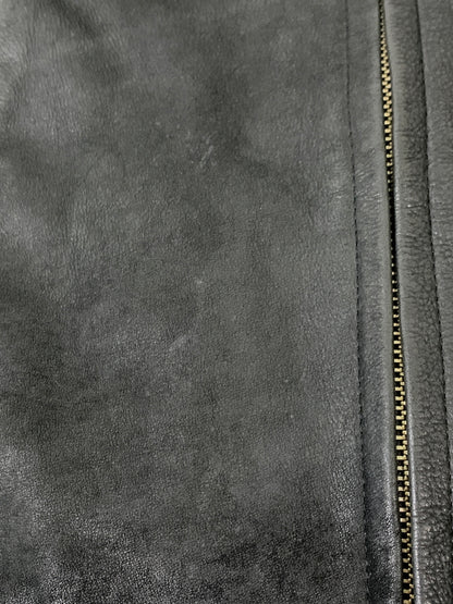 【中古品】【レディース】 TORNADO MART トルネードマート LEATHER JACKET レザー ジャケット メンズ アウター フルジップ 169-260612-em-41-min サイズ：M カラー：ブラック 万代Net店