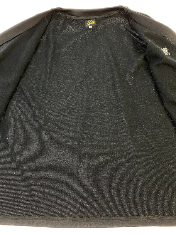【中古品】【メンズ】 NEEDLES ニードルズ V NECK CARDIGAN PU284 Vネック カーディガン メンズ トップス 長袖 140-260612-em-14-min サイズ：L カラー：ブラック 万代Net店