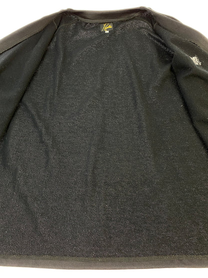 【中古品】【メンズ】 NEEDLES ニードルズ V NECK CARDIGAN PU284 Vネック カーディガン メンズ トップス 長袖 140-260612-em-14-min サイズ：L カラー：ブラック 万代Net店