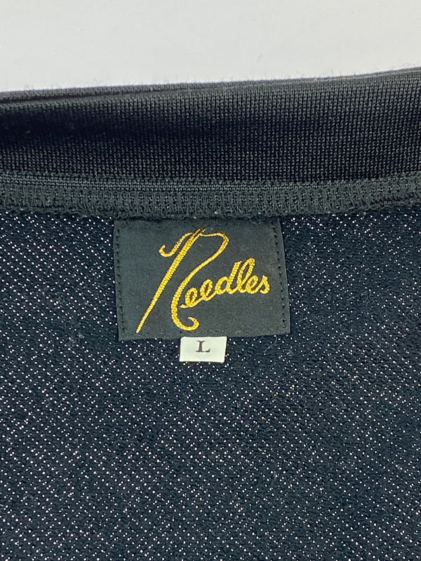 【中古品】【メンズ】 NEEDLES ニードルズ V NECK CARDIGAN PU284 Vネック カーディガン メンズ トップス 長袖 140-260612-em-14-min サイズ：L カラー：ブラック 万代Net店