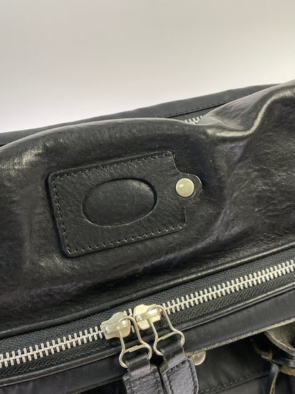 【中古品】【メンズ/レディース】 FELISI フェリージ LEATHER NYLON BAG レザー ナイロン バッグ カバン ビジネスバッグ 188-260603-em-35-min カラー：ブラック 万代Net店