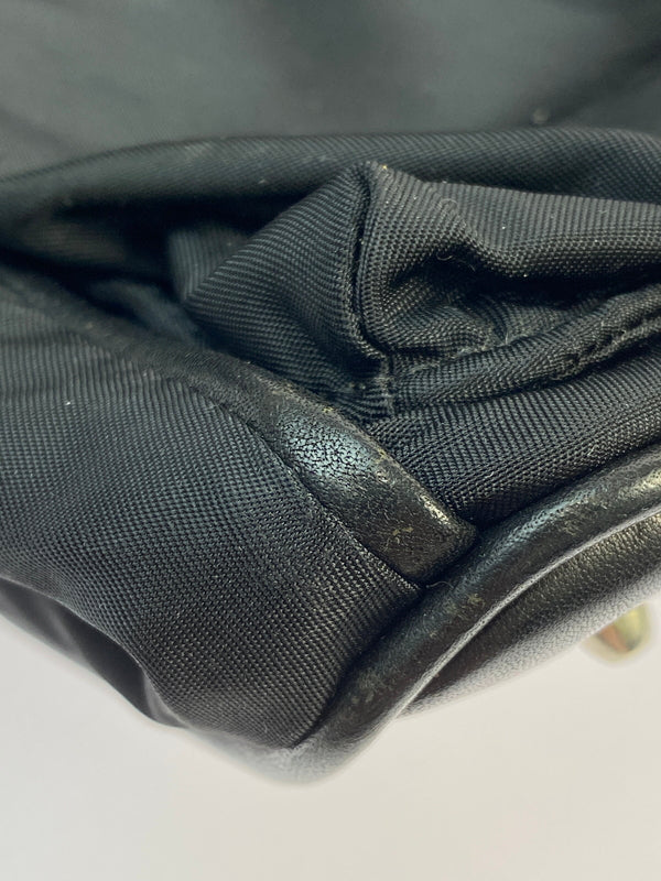 【中古品】【メンズ/レディース】 FELISI フェリージ LEATHER NYLON BAG レザー ナイロン バッグ カバン ビジネスバッグ 188-260603-em-35-min カラー：ブラック 万代Net店