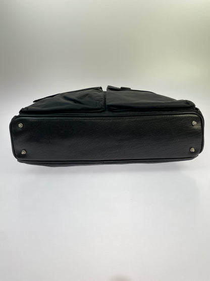 【中古品】【メンズ/レディース】 FELISI フェリージ LEATHER NYLON BAG レザー ナイロン バッグ カバン ビジネスバッグ 188-260603-em-35-min カラー：ブラック 万代Net店