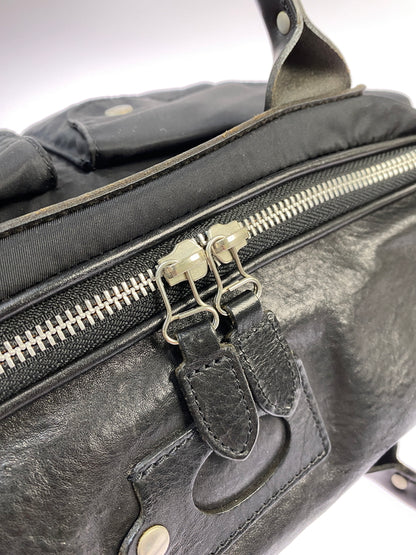 【中古品】【メンズ/レディース】 FELISI フェリージ LEATHER NYLON BAG レザー ナイロン バッグ カバン ビジネスバッグ 188-260603-em-35-min カラー：ブラック 万代Net店