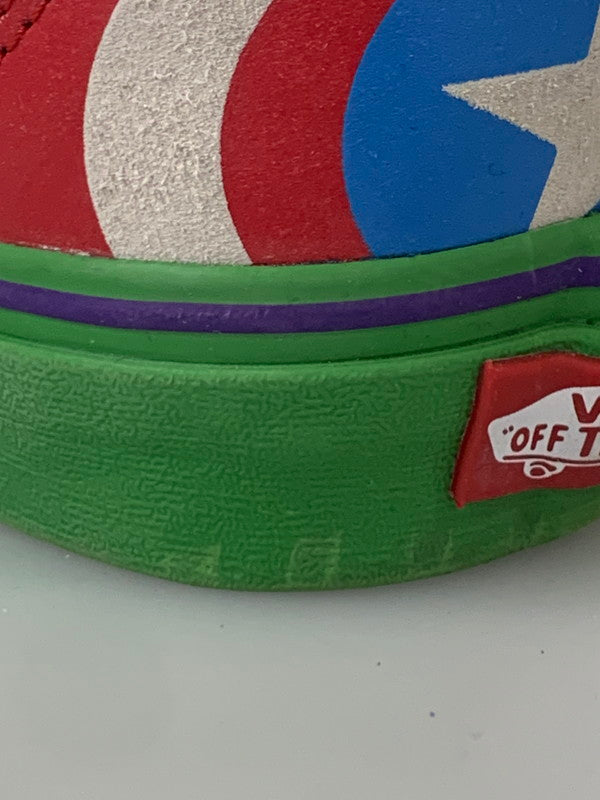 【中古品】【メンズ】 VANS バンズ × MARVEL マーベル OLD SKOOL SNEAKERS 721356 オールドスクール スニーカー メンズ シューズ 靴 163-260603-em-15-min サイズ：26.5cm カラー：マルチカラー 万代Net店