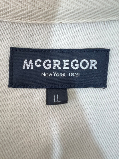 【中古美品】【メンズ】 McGREGOR マクレガー RUGGER SHIRT 111619601 ラガーシャツ 長袖 トップス 178-260620-kk-20-hon サイズ：LL カラー：イエロー 万代Net店