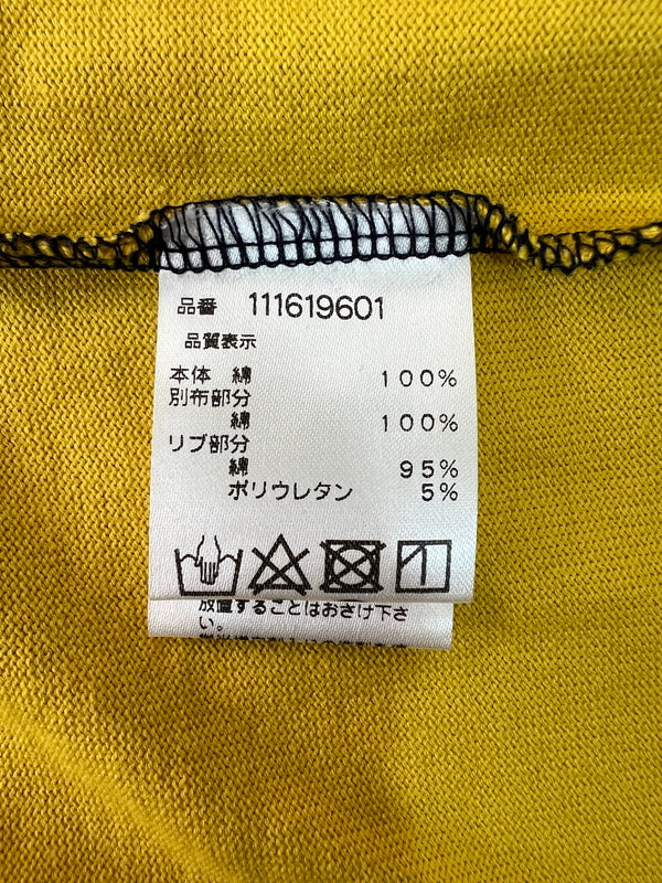 【中古美品】【メンズ】 McGREGOR マクレガー RUGGER SHIRT 111619601 ラガーシャツ 長袖 トップス 178-260620-kk-20-hon サイズ：LL カラー：イエロー 万代Net店