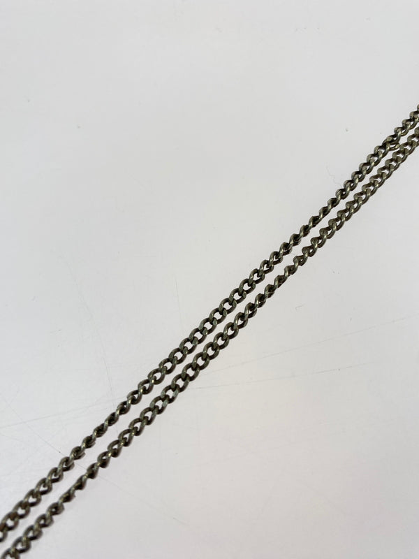 【中古品】【メンズ】 GUCCI グッチ GHOST NECKLACE ネックレス アクセサリー 182-260531-AS-80-min カラー：シルバー 万代Net店