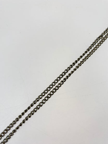 【中古品】【メンズ】 GUCCI グッチ GHOST NECKLACE ネックレス アクセサリー 182-260531-AS-80-min カラー：シルバー 万代Net店