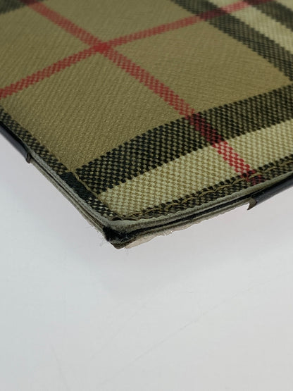 【現状渡し品】【メンズ/レディース】 BURBERRY バーバリー CANVAS CLUTCH BAG キャンバス クラッチバッグ セカンドバッグ カバン 180-260603-em-32-min カラー：ベージュ系 万代Net店