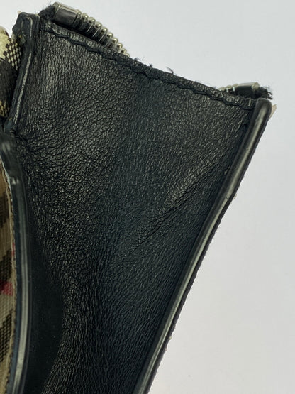 【現状渡し品】【メンズ/レディース】 BURBERRY バーバリー CANVAS CLUTCH BAG キャンバス クラッチバッグ セカンドバッグ カバン 180-260603-em-32-min カラー：ベージュ系 万代Net店