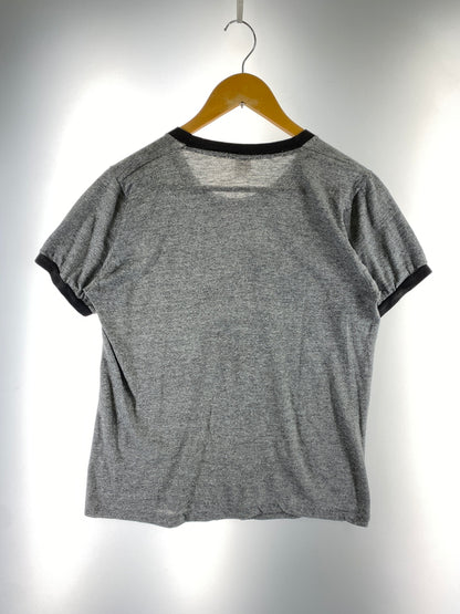 【現状渡し品】【メンズ】 MICKEY MOUSE ミッキーマウス 70S RINGER TEE 半袖Tシャツ ショートスリーブ ヴィンテージ 146-260531-AS-47-min サイズ：下記参照 カラー：グレー 万代Net店